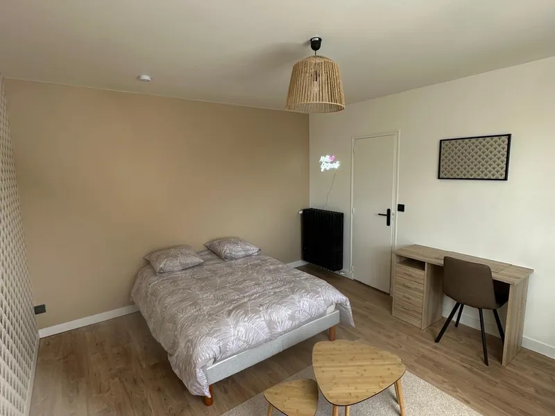 Chambre rénovée